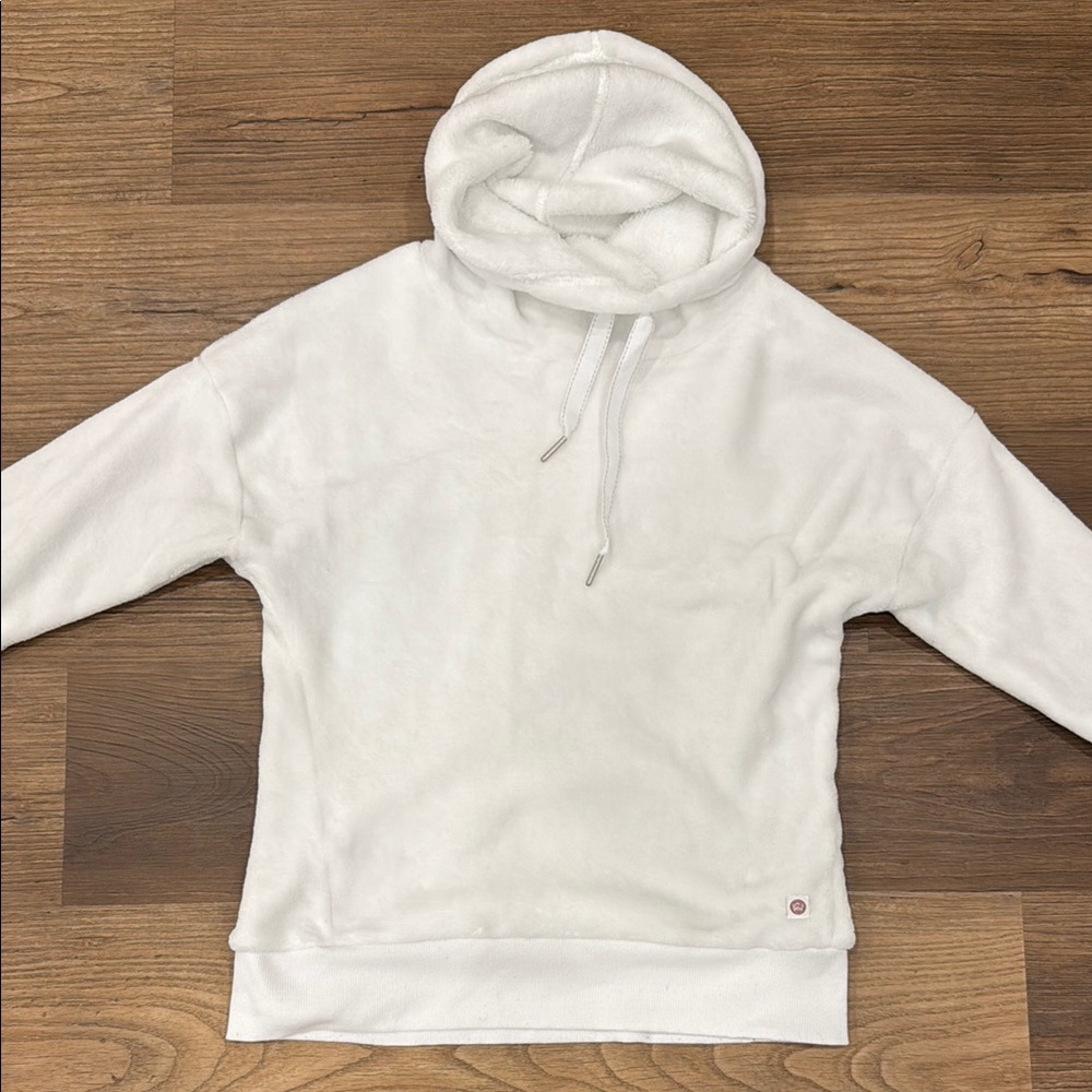 White Hooded Sweater
